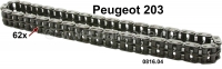 peugeot motorblok p 203 distributieketting 62 kettingschakels duplex dubbele ketting geschikt voor P71359 - Bild 1