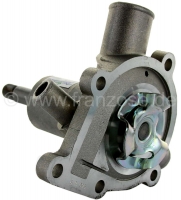 Peugeot - P 204/304, waterpomp, met uitschakelbaar ventilatorblad. Lengte as: 54,5 mm tot waterpomph