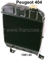 peugeot motorkoeling p 404 radiateur nieuw onderdeel geschikt voor benzinemotor P72078 - Bild 1