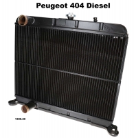 peugeot motorkoeling p 504 j5 radiateur geschikt voor d 1 9 2 1l bouwjaar tot 1982 P72934 - Bild 1