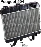 peugeot motorkoeling p 504 radiateur nieuw onderdeel geschikt voor 4 cilinder P72079 - Bild 1