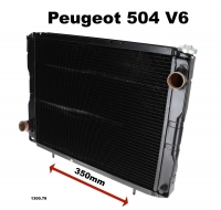 peugeot motorkoeling radiator 504 2 7 v6 604 coupe cabrio afmetingen 497x398x35 P72080 - Bild 1