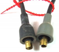 Renault - Bougiekabel, verbinding tussen verdelerkap en bobine. 500 mm lang. Geschikt voor Renault R