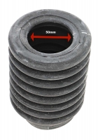 Peugeot - P 404, veerpoot (balg op de schokdemper). Geschikt voor Peugeor 404 (1 montage, diameter 9