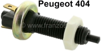 peugeot pedalwerk p 404 remlichtschakelaar op pedalen schroefdraad ca 11 4 mm P73435 - Bild 1