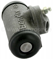 Alle - P 203/403/404, remcilinder achterwiel. Zuiger diameter: 28,57mm. Aansluiting remleiding: 7