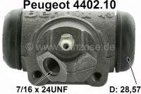 peugeot remcilinder achterwiel p 203 403 404 zuiger diameter 28 57mm P74206 - Bild 1
