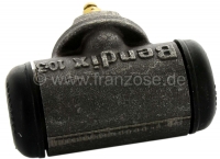 Peugeot - P 404, remcilinder rechtsachter, originele fabrikant, 28,57 mm zuiger, aansluiting ankerpl