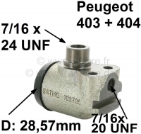 peugeot remcilinder voorwiel p 403 404 montage links rechts voor 7 P74557 - Bild 1