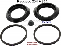 peugeot remklauwen p 204 304 reparatieset remklauw bendix 48mm zuiger bouwjaren tot 1978 P74472 - Bild 1