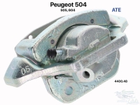 Peugeot - P 504/505/604, remklauw voorrem. Afhankelijk van de inbouwpositie: rechts achter de as of 