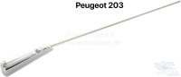 peugeot ruitensproeiers p 203 verchroomde wisserarm voor stuk P75296 - Bild 1
