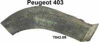 Peugeot - P 403, schuimrubber afdichting, vooraan op het linker voorspatbord. Geschikt voor Peugeot 