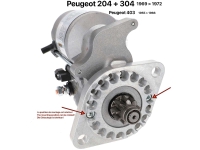 Citroen-2CV - Startmotor met hoge prestaties. Geschikt voor Peugeot 204 + 304 van 1969 tot 1972 en Peuge