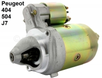 peugeot startmotor nieuw onderdeel geschikt voor 404 benzinemotor vanaf 1967 P72110 - Bild 1