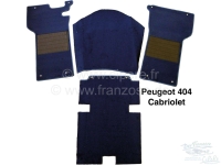 peugeot tapijtsets vloermatten p 404 tapijtset donkerblauw voor coup cabrio 4 delen 2x P78045 - Bild 1