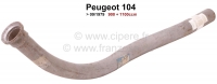 peugeot uitlaatsysteem p 104 spruitstukpijp geschikt voor tot bouwjaar 09 1979 motor P72622 - Bild 1