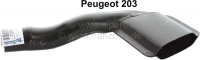 peugeot uitlaatsysteem p 203 eindstuk geluiddemper geschikt voor berline P72296 - Bild 1