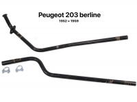 peugeot uitlaatsysteem p 203 voorste uitlaatpijp eerste pijp 48mm geschikt voor berline P72944 - Bild 1
