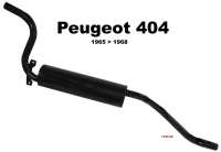 peugeot uitlaatsysteem p 404 65 achterdemper geschikt voor berline van 1965 tot 1968 P72972 - Bild 1