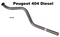 peugeot uitlaatsysteem p 404 diesel uitlaat deel 1 y pijp spruitstukpijp bestelnr 170166 P72632 - Bild 1
