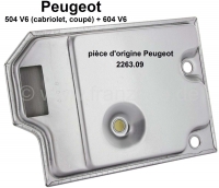 peugeot versnellingsbak p 504 604 oliefilter voor automatische transmissie geschikt P70830 - Bild 1