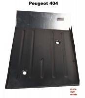 peugeot vloerpanelen p 404 vloerplaat rechtsvoor eenvoudige reproductie geschikt voor P77843 - Bild 1