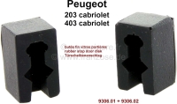 peugeot voor achterdeuren aanbouwdelen p 203c 403c rubberen stop bovenaan deurschijf P77815 - Bild 1