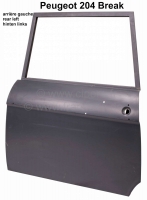 peugeot voor achterdeuren aanbouwdelen p 204 linkerachterdeur break nr 900548 oude voorraad P77190 - Bild 1