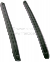 Peugeot - P 403, afdichting (2 stuks) aan de buitenkant van de driehoekige ruit, afdichting aan het 