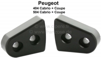 peugeot voor achterdeuren aanbouwdelen p 404 504 sluitwiggen centreerwiggen 2 stuks links rechts P77763 - Bild 1