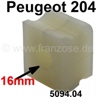 peugeot vooras p 204 stabilisator torsiestang rubber bevestiging binnendiameter 16 mm 42 5x40x38 P73624 - Bild 1