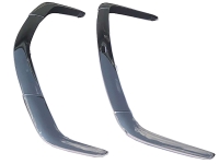 Alle - Simca 1000 Coupe, voor + achterbumper gemaakt van roestvrij staal. Geschikt voor Simca 100