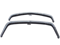 Alle - Simca 1000 Coupe, voor + achterbumper gemaakt van roestvrij staal. Geschikt voor Simca 100