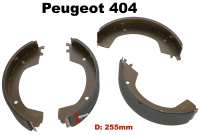 peugeot voorrem zonder hydraulische onderdelen p 403404 remschoenen voor P52599 20260310130710 - Bild 1