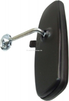 Renault - Innenspiegel P104/204/304/504/J7. Geschroefd. Gatafstand 35mm. Afmetingen: 65x215mm.