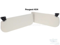 peugeot zonneklep binnenspiegel p 404 set 2 stuks gekleurd 1 zijde grijs P78016 - Bild 1