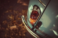 Citroen-2CV - R4, achterlichtkap (2 stuks) verchroomd! Geschikt voor Renault R4. Deze prachtige kapjes w