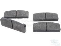 Renault - R8/R10, remblokken achter. Remsysteem: Bendix. Geschikt voor Renault R8, R10, Alpine A110.