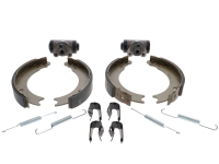 Renault - Remschoenen achter (remset, met 2x wielremcilinders + remschoenen). Remsysteem: Bendix. Ge