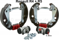 renault achterrem zonder hydraulische remschoenen achter remset met 2x wielremcilinders P84365 - Bild 1