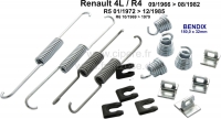 renault achterrem zonder hydraulische remschoenset achter remsysteem bendix geschikt voor P84053 - Bild 1