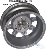 Alle - Velg Minilite-ontwerp. Maat: 5,5 x 13. Boutcirkel: 3 x 130. Deze velg in Minilite-design p