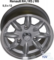 renault banden velgen velg minilite ontwerp maat 5 x 13 boutcirkel 3 130 deze P83413 - Bild 1