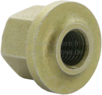 Renault - Wielmoer kort. Geschikt voor Renault R4 + R6. Schroefdraad: M10 x 1,25, sleutelmaat: 17mm.