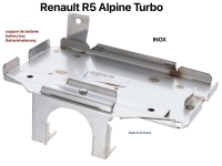 renault batterij beugels r5 alpine turbo accuplaat accuconsole gemaakt van roestvrij staal geschikt P87954 - Bild 1