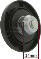 Renault - Afsluitbare tankdop. Kleur: zwart. Geschikt voor Renault R4, van 1968 tot 1990, Renault R5