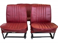 Renault - R4, stoelhoezen voor + achter (ter vervanging van de defecte stoelhoezen), gemaakt van imi