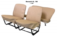 renault complete stoelhoezen sets r4 voor achter ter vervanging van defecte P88866 - Bild 1