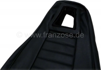 Renault - R5, stoelhoezen (2 x voorstoel, 1x achterbank). Geschikt voor Renault R5 TS. Materiaal: zw